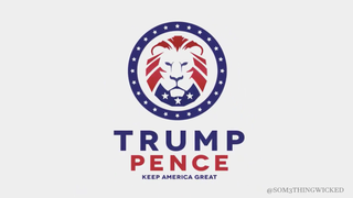 Trump's New 2020 Logo Sure Looks Like It Was Ripped Off From the White Nationalist Web